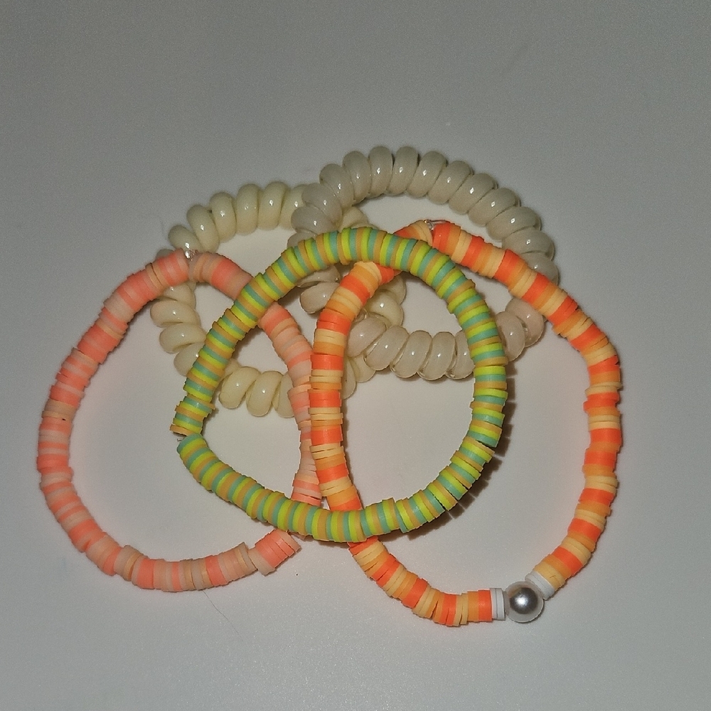 Colorful Beaded Bracelet Set